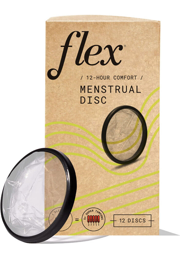 1 Of Brand New Flex 12 Hour Comfort  Menstrual Discs (12 Disc Pack)