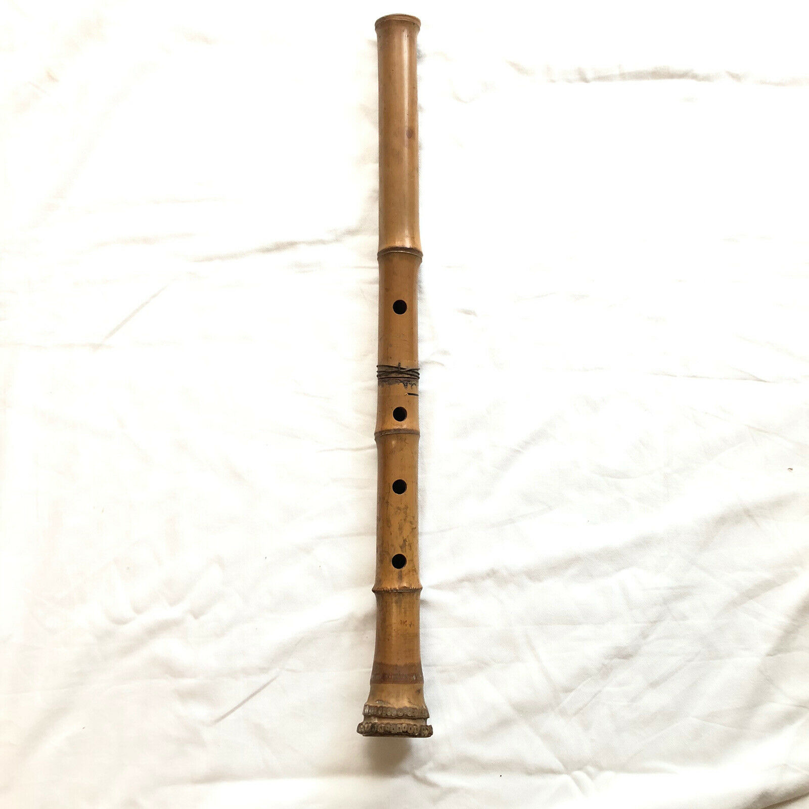 Japanese Bamboo Flute Shakuhachi Wood Flute Folk Instrument Musical F