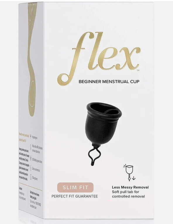 Flex Cup (slim Fit - Size 01) Reusable Beginner Menstrual Cup Tampon Alternative