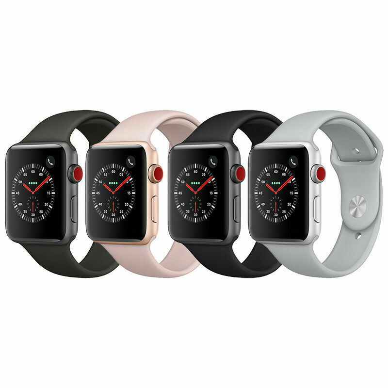 Apple Watch Series 3 Aluminum Case 38mm 42mm Gps + Cellular Gray, Silver, Gold