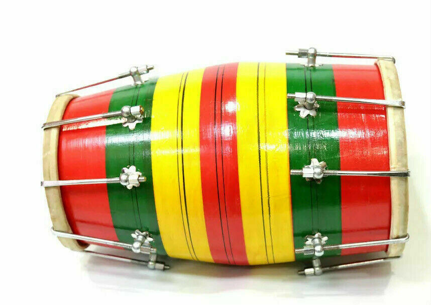 Wood Baby Dholak/dholki Nut & Bolt Fast Shipping In 24 Hrs, Item Located In Usa