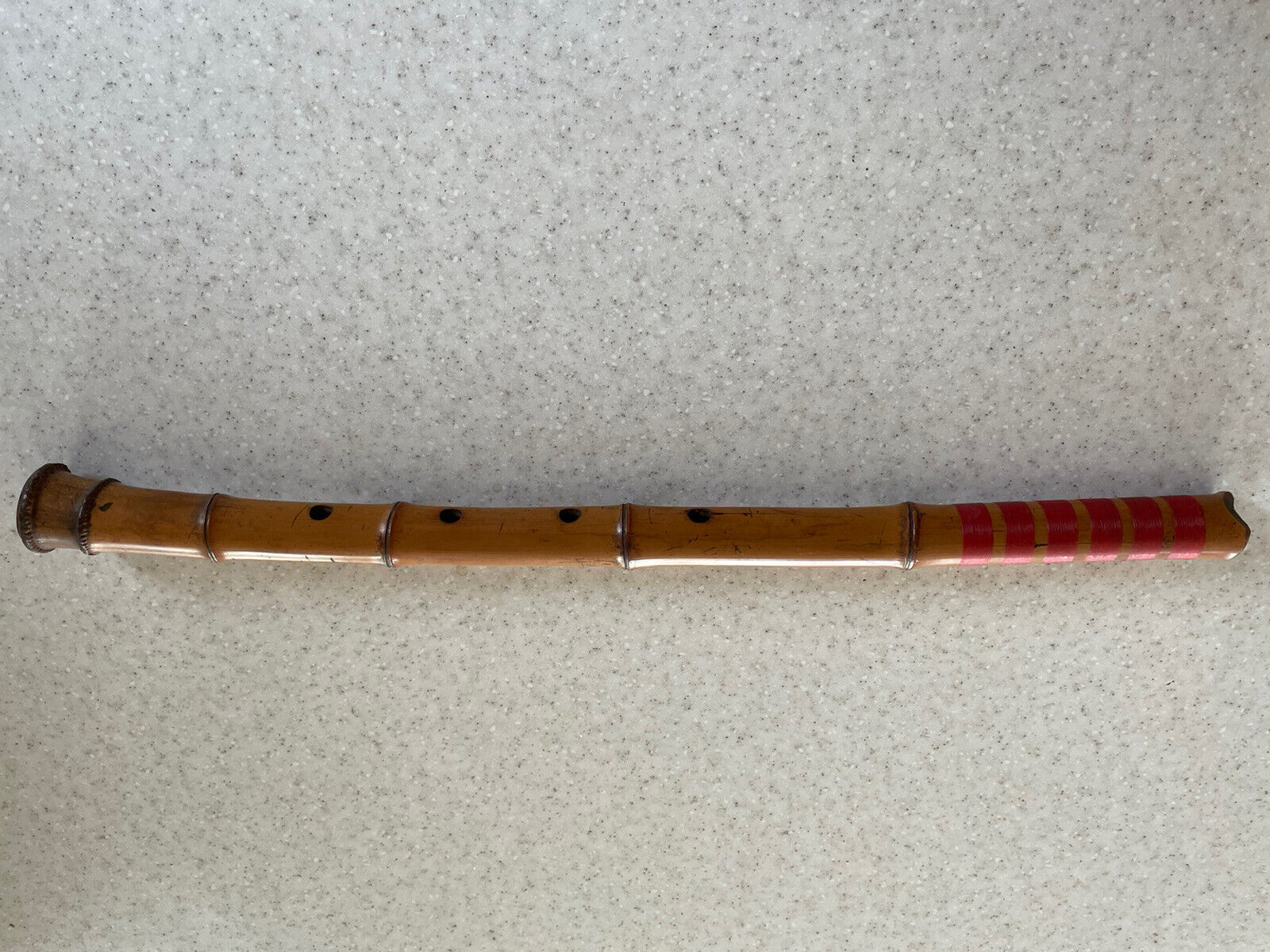 Vintage Bamboo Japanese Traditional Shakuhachi Flute