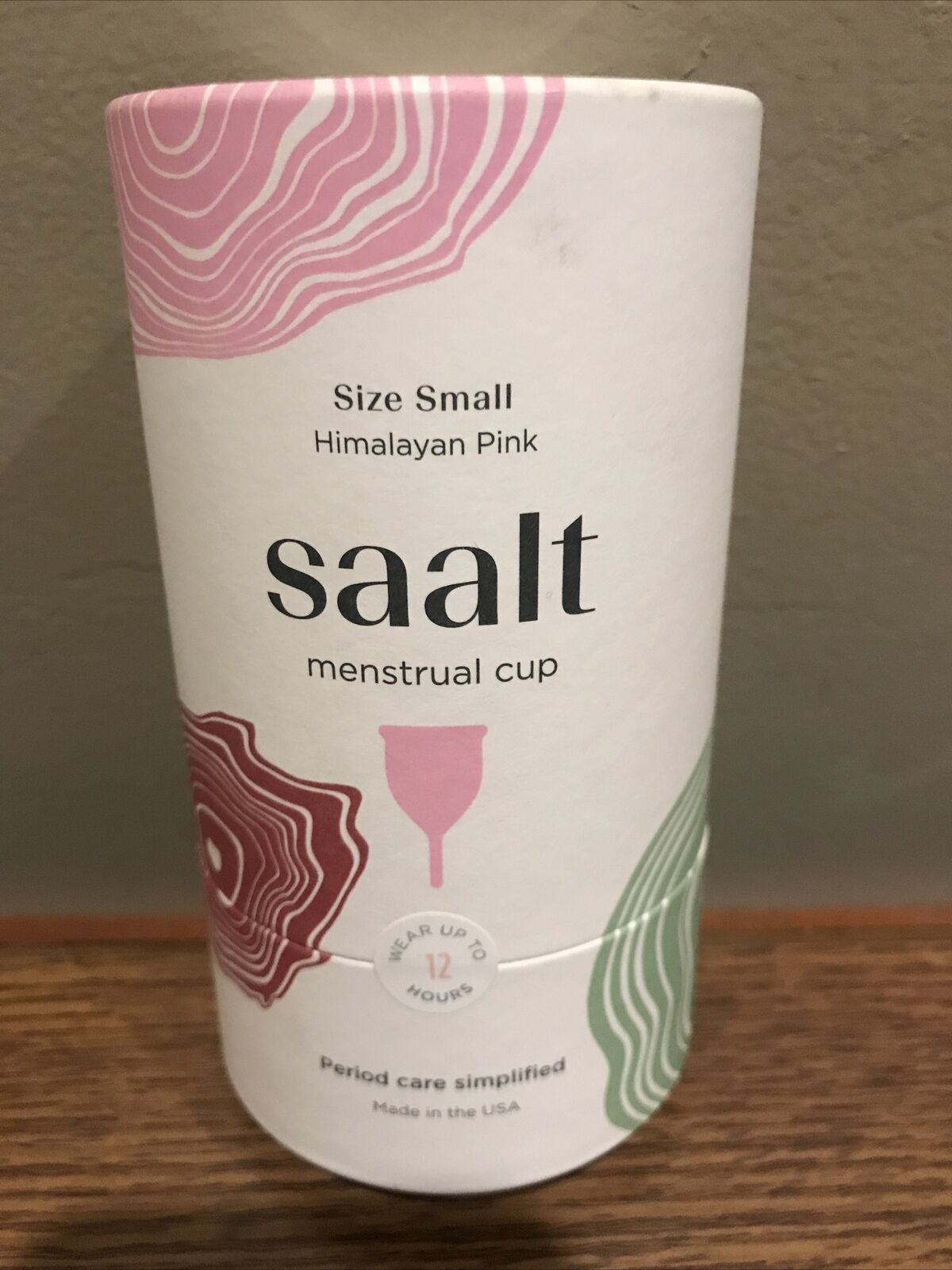 1 Of Brand New Saalt Menstrual Cup - Himalayan Pink - Small, #8019