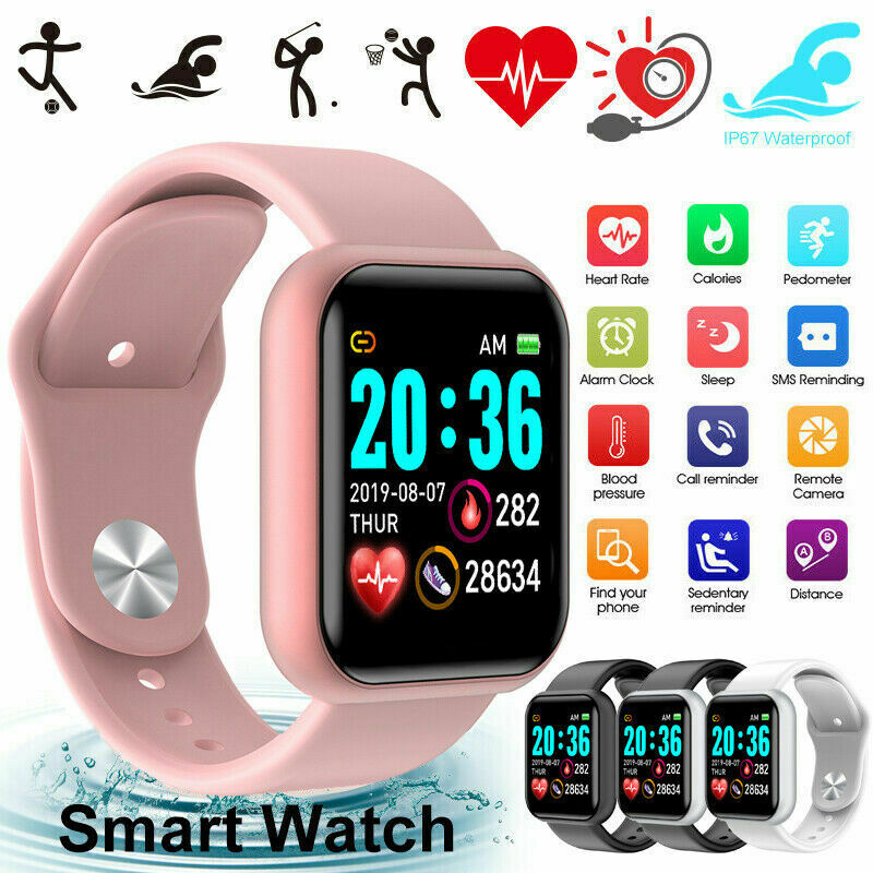 New Waterproof Bluetooth Smart Watch Phone Mate For Iphone Ios Android Samsung