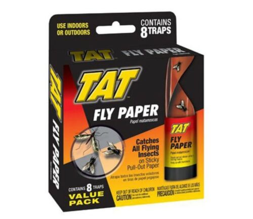 Tat Fly Paper Ribbon (pack Of 8 Ribbons)