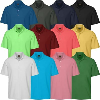 Greg Norman Golf Performance Play-dry Lb Micro Core Pique Mens Golf Polo Shirt