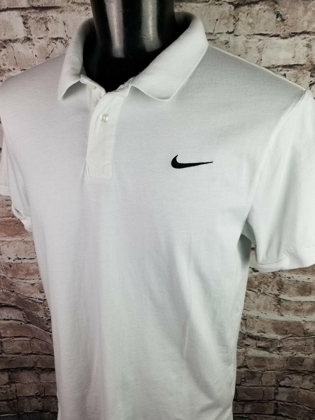 Nike Golf Polo 100% Cotton Men's Size Xl Chest Swoosh Logo Soft!