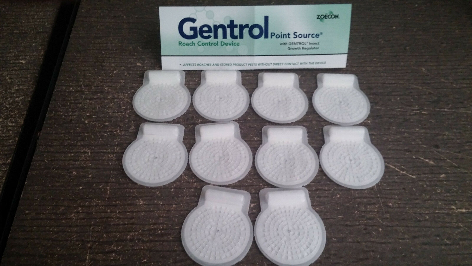10 Discs Gentrol Point Source Igr German Roach Cockroach Pantry Pest Control