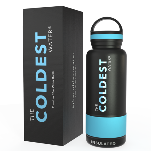 The Coldest Water 32 Oz Stainless Steel Double Walled Sports Bottle