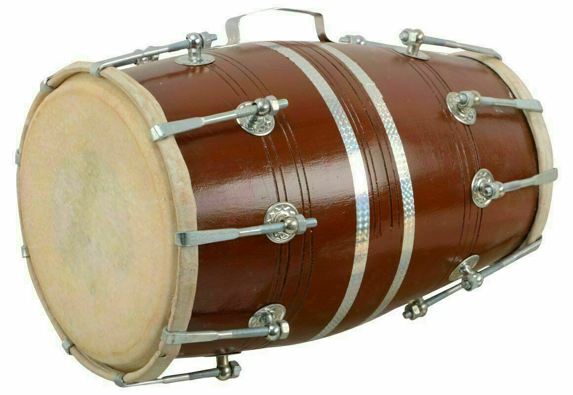 Naad Traditional Musical Instrument Musical Wedding-kirtan Dholak/dholki With Co