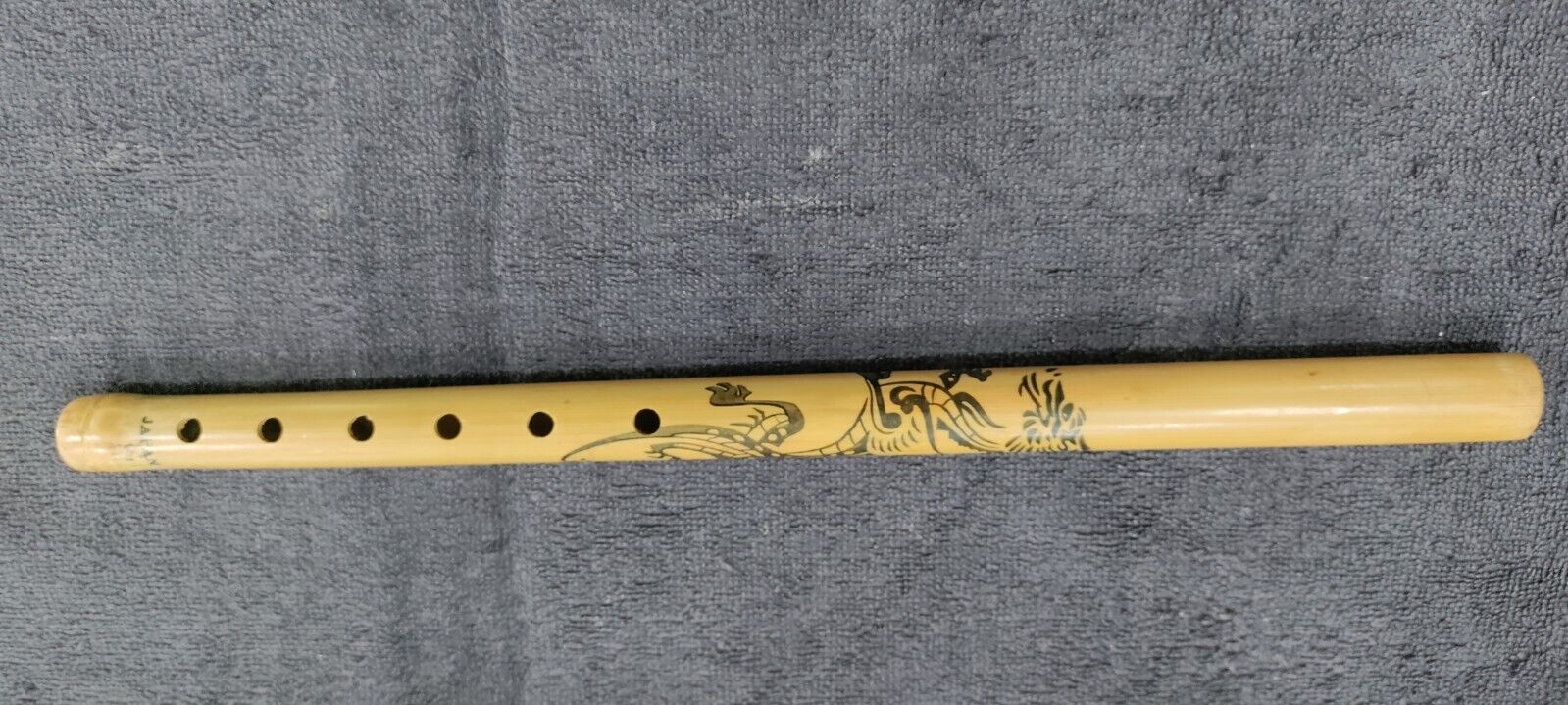 Japanese Bamboo Flute. Shakuachi.